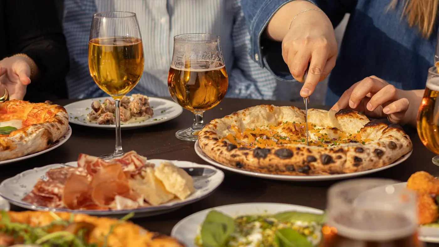 Pizza och chark restaurang