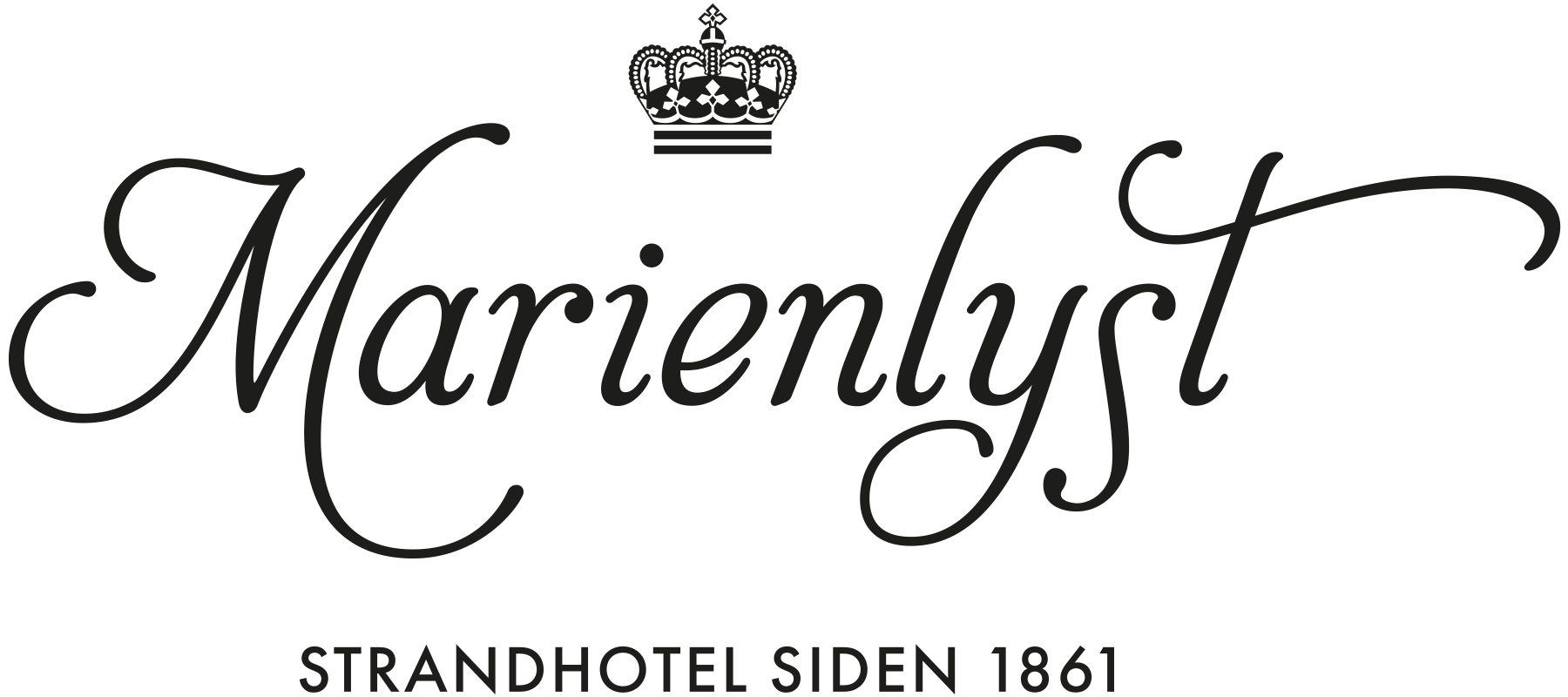 A historic beach hotel, founded in 1861 Logo